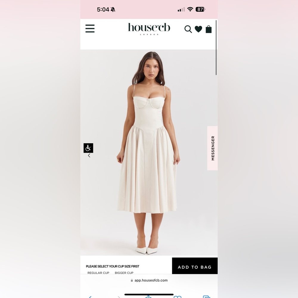House of CB dress worn once